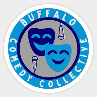 Buffalo Comedy Collective - Big Logo Sticker